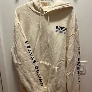 Hyper Space Cream Hoodie